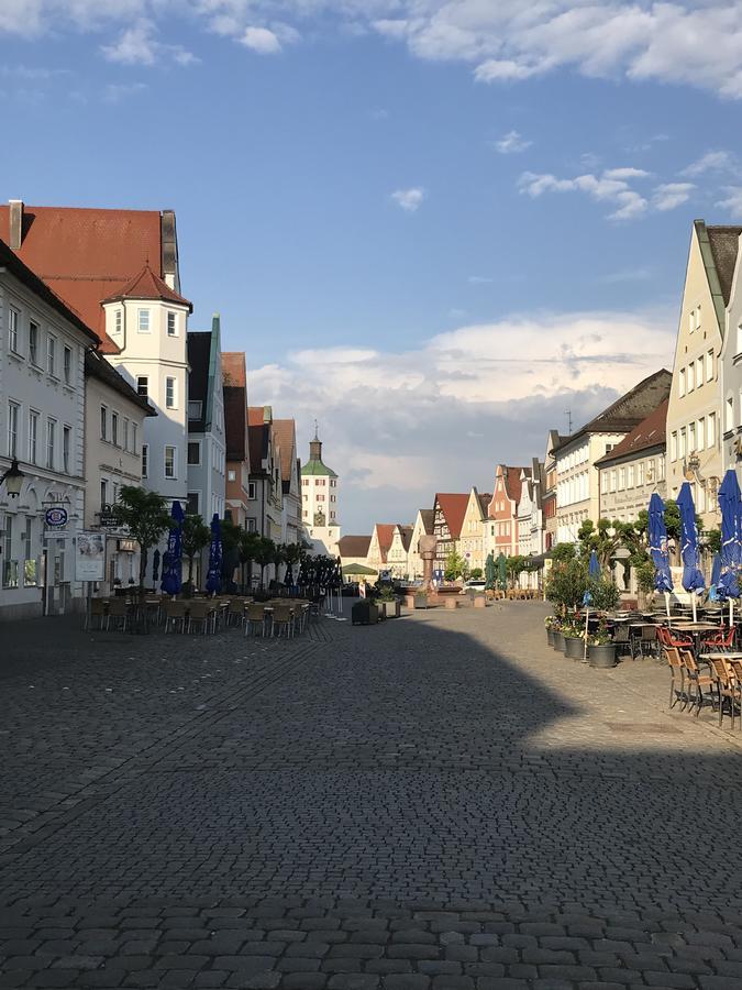 Hotel Guntia Boardinghouse Günzburg Екстериор снимка